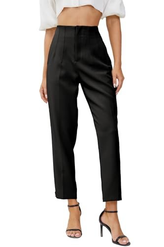 Women's Pleated Straight-Leg Pants