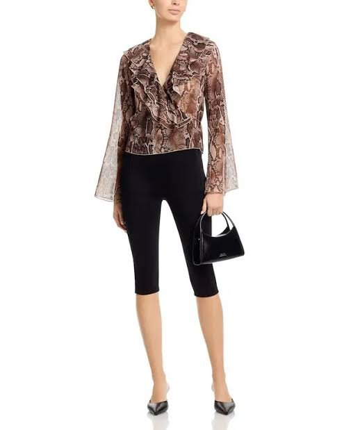 Sylvia Wrap Top — WAYF